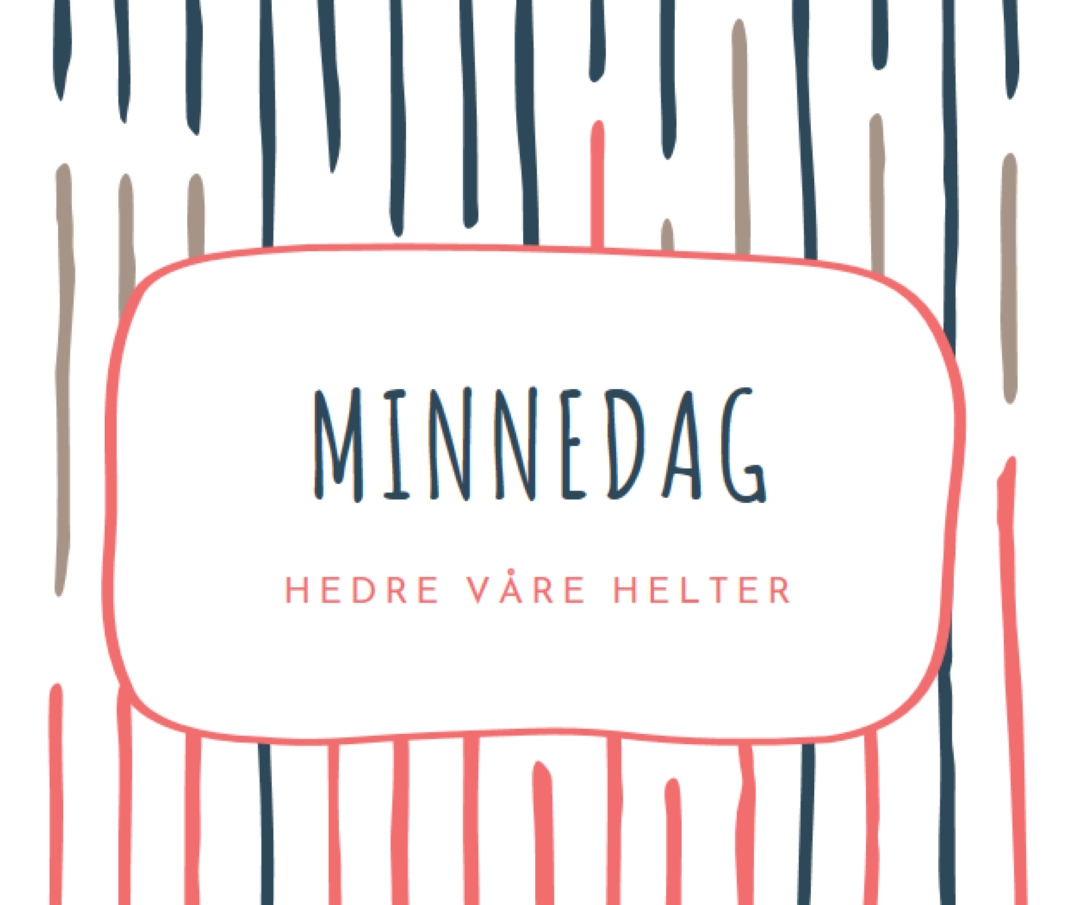 Hedre våre helter white whimsical-line