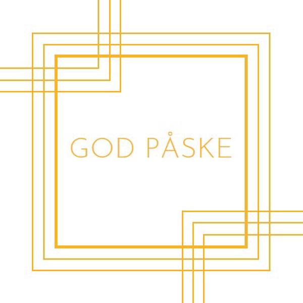 God påske white modern-geometric-&-linear