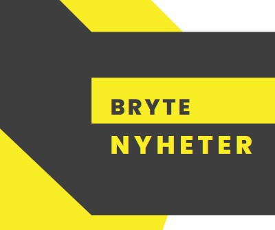 Nyheter flash yellow modern-bold