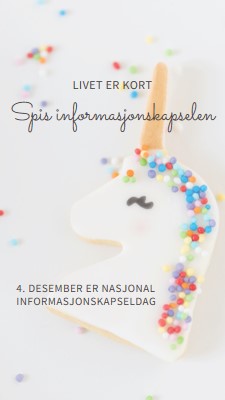 100% sjanse for sprinkles white modern-simple