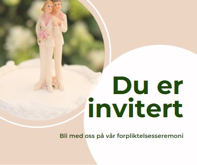 Du er invitert til å forplikte deg pink modern-simple