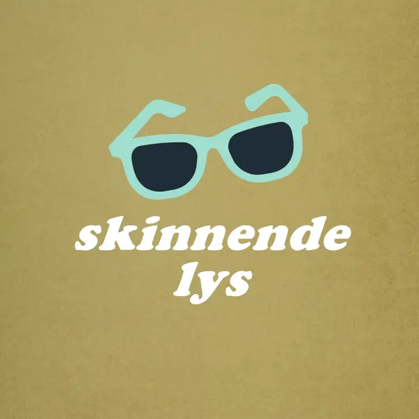 Skinnende strålende solskinn green vintage-retro