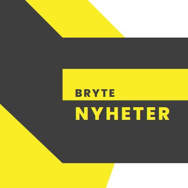 Nyheter flash yellow modern-bold