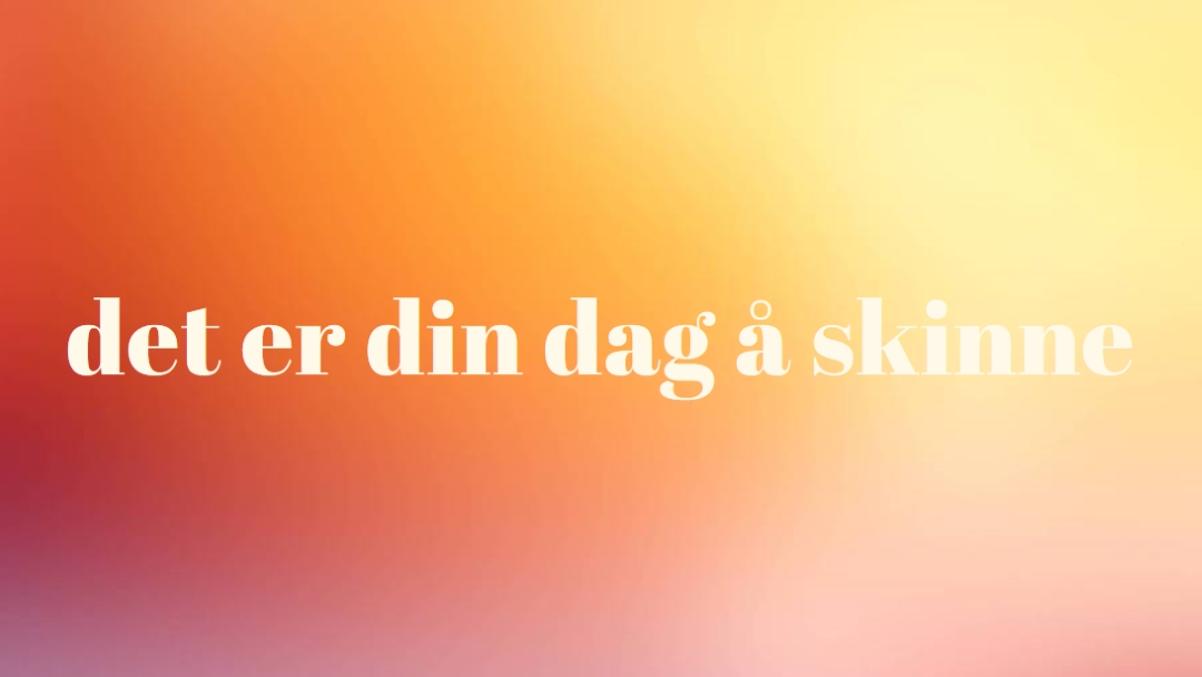 Nådig gradering orange modern-simple