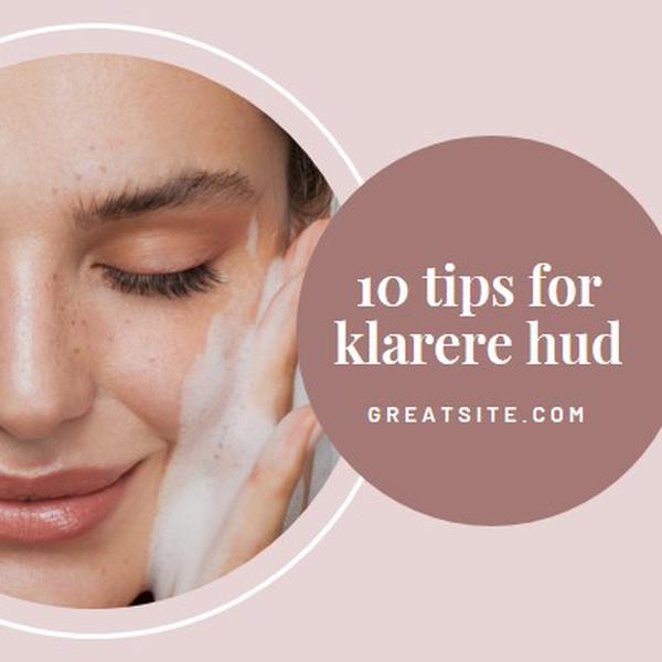 10 tips for klarere hud purple modern-simple