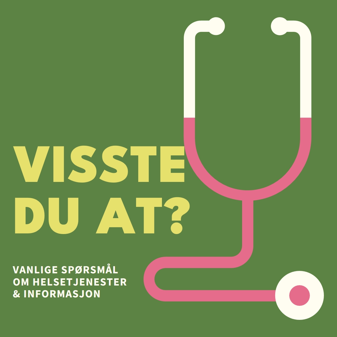 Visste du at? green modern-bold