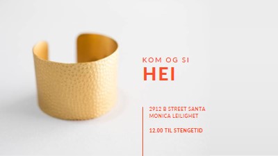 Kom og hils på white modern-bold