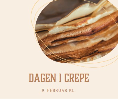 Det er en crepe dag brown organic-simple