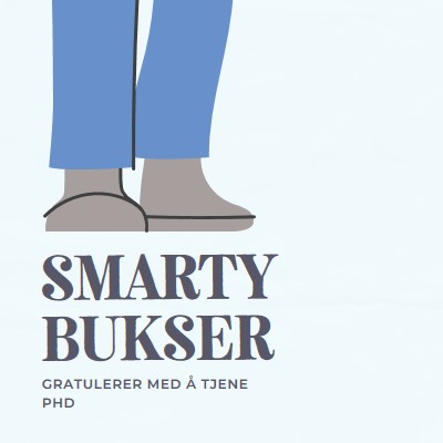 Smarte bukser blue modern-color-block