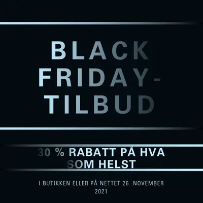 Black Friday-tilbud black modern-geometric-&-linear