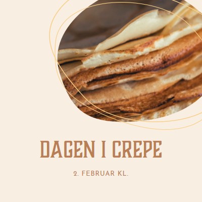 Det er en crepe dag brown organic-simple