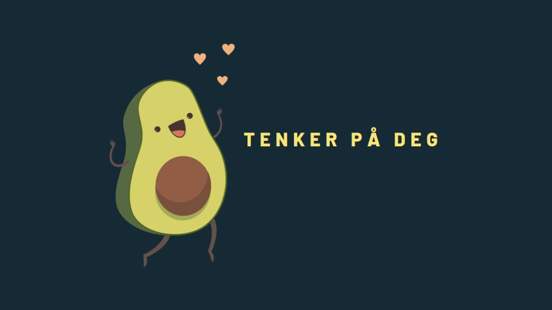 Tenker på din venn blue modern-simple