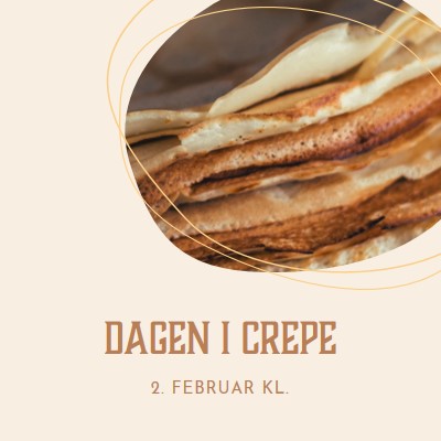 Det er en crepe dag brown organic-simple