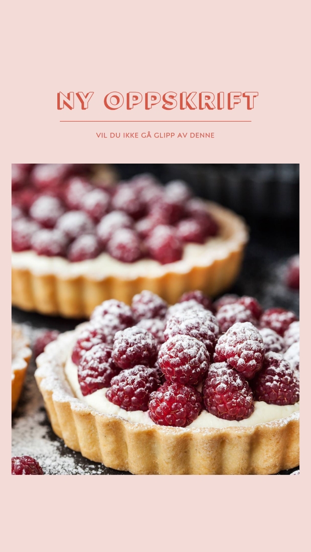 Ikke gå glipp av denne oppskriften pink modern-simple