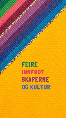 Feire urfolksskapere yellow organic-simple