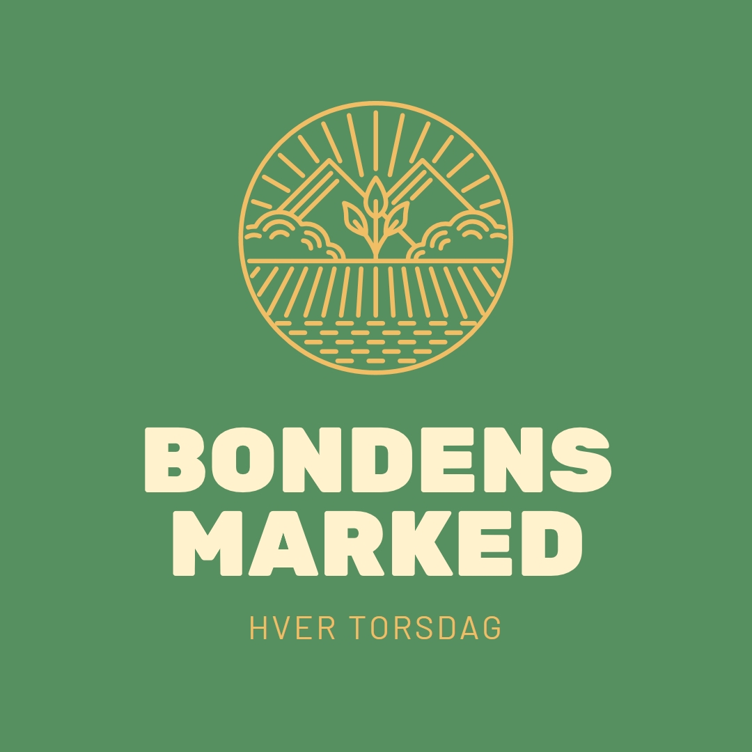 Kom til bondens marked green clean,simple,logo,organic,typographic,rustic