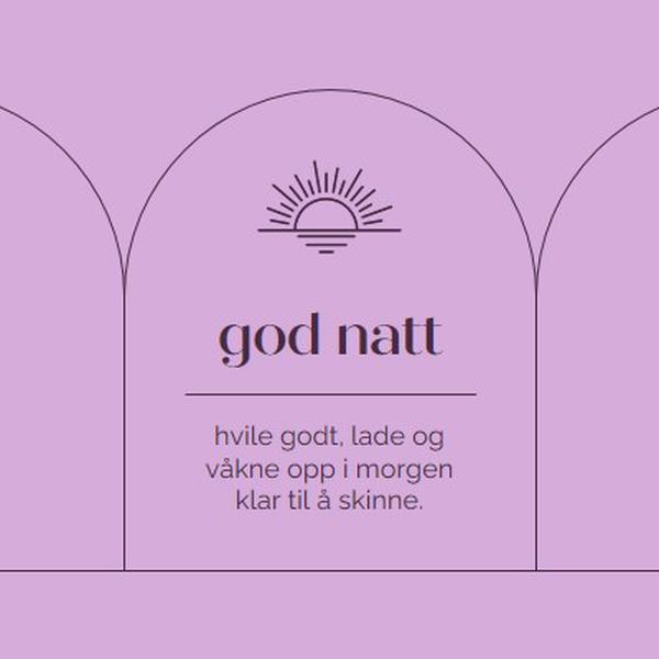 Hvil godt og lad opp purple organic,boho,lines,simple,symmetrical,