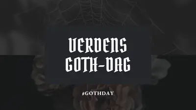 For kjærligheten til goth black modern-simple