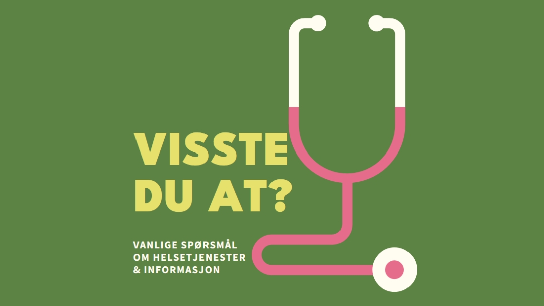 Visste du at? green modern-bold
