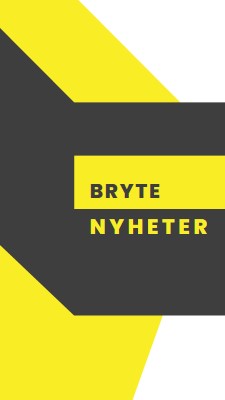 Nyheter flash yellow modern-bold