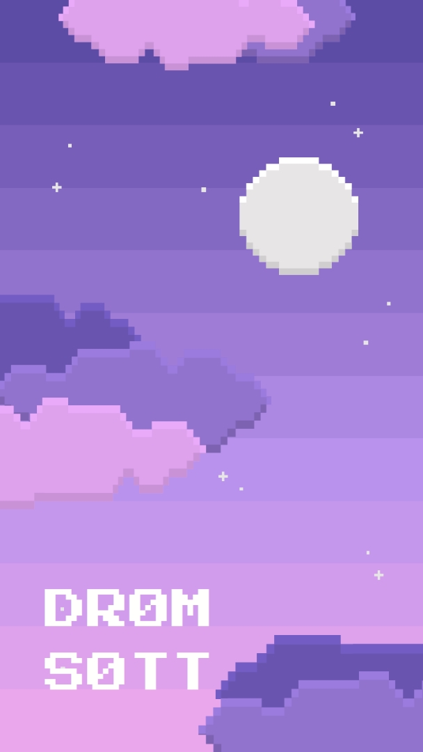 Ha en god natt purple digital,pixel,night,vintage,fun,computer
