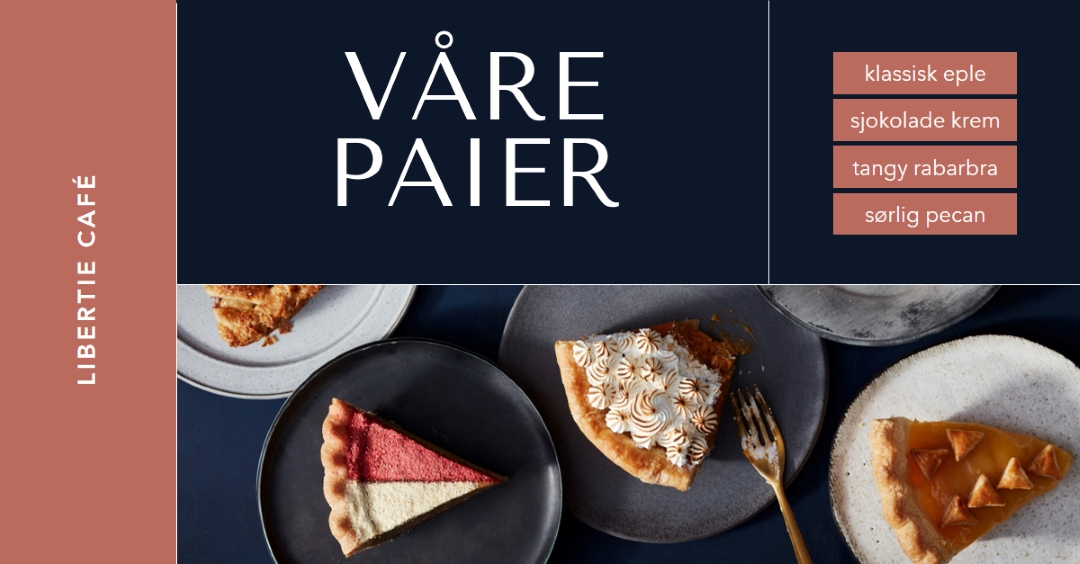 Nyt våre paier blue simple,classic,organized