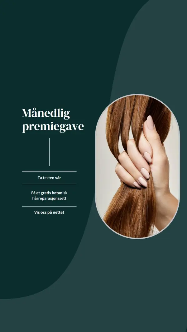 Naturlige lokker green organic-simple