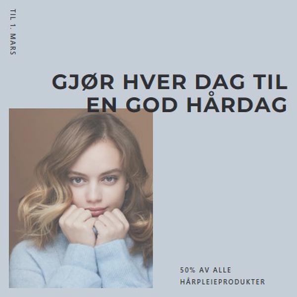 God hårdag blue modern-simple