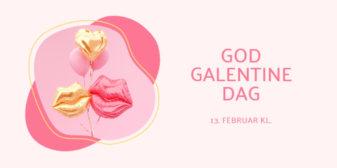 God valentinsdag, jente white organic-simple