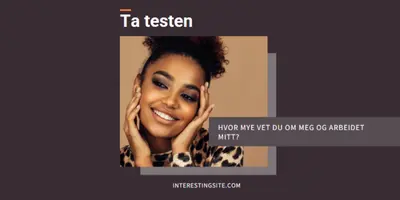 Hvem er du? purple modern-simple
