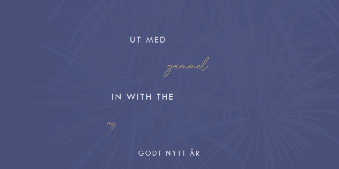 Lys natten blue modern-simple