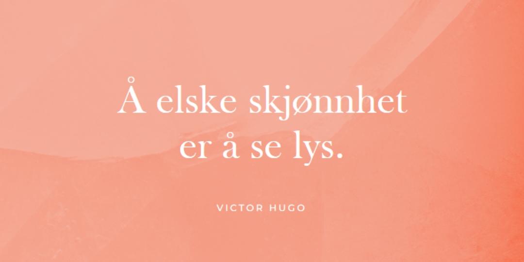 Kjærlighet, skjønnhet og lys pink modern-simple