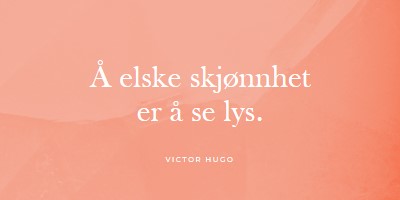 Kjærlighet, skjønnhet og lys pink modern-simple