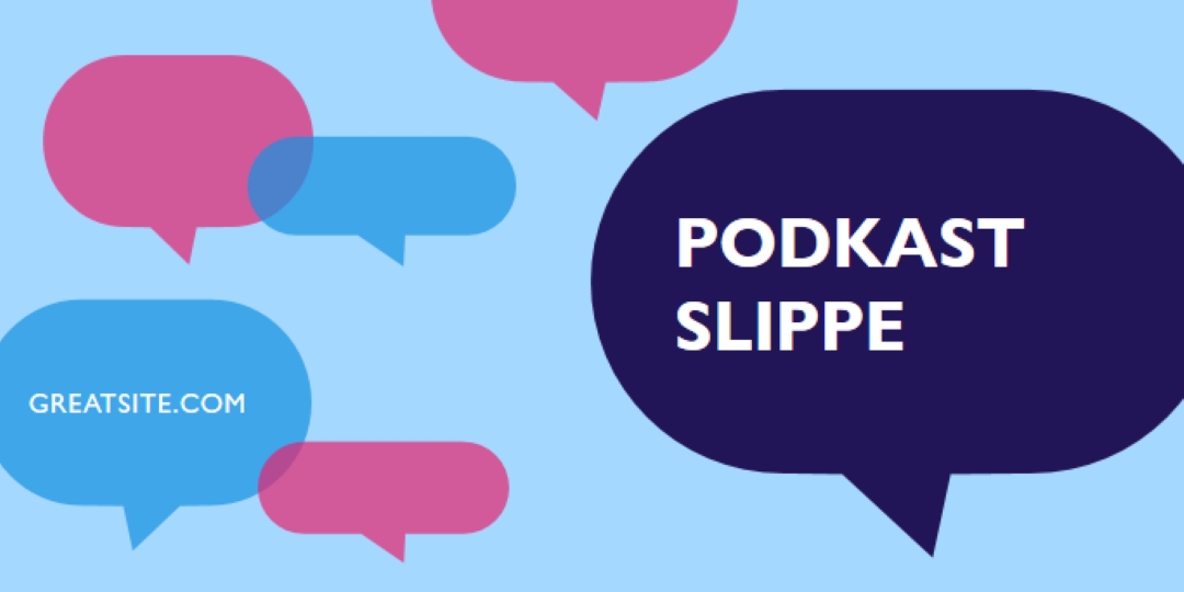 Podkasten slippes nå blue modern-color-block