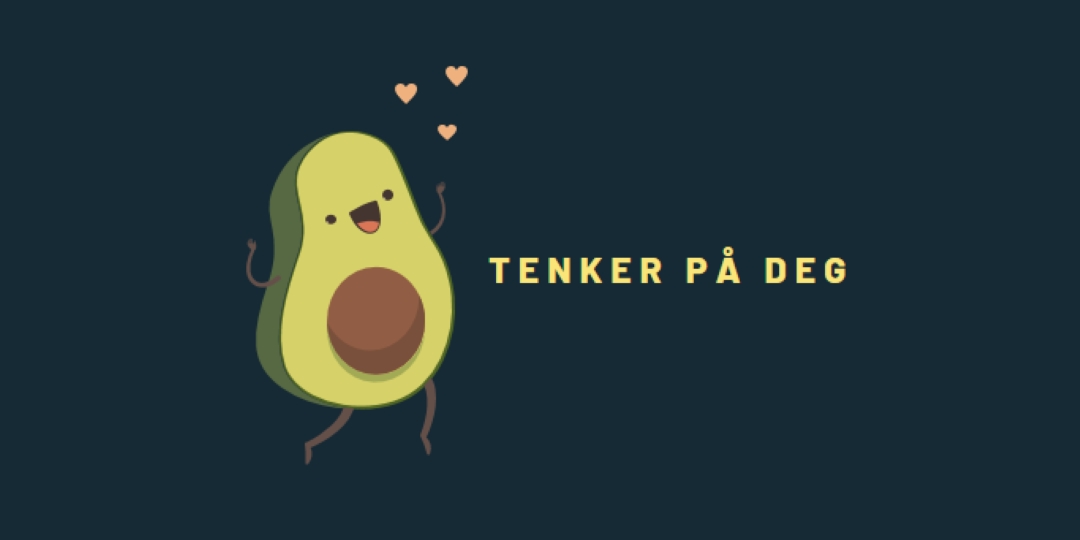 Tenker på din venn blue modern-simple