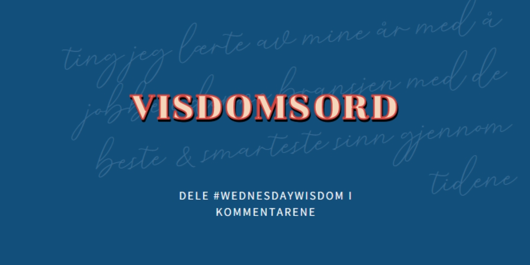 Word til de kloke blue modern-simple