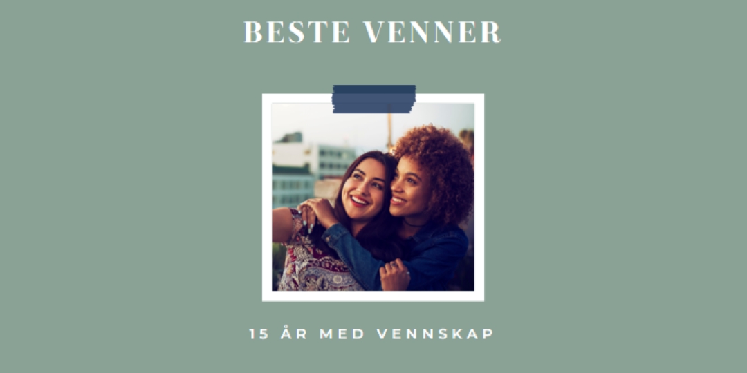 Venner faktisk green modern-simple