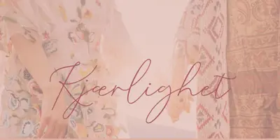 Bohemsk drøm pink organic-boho
