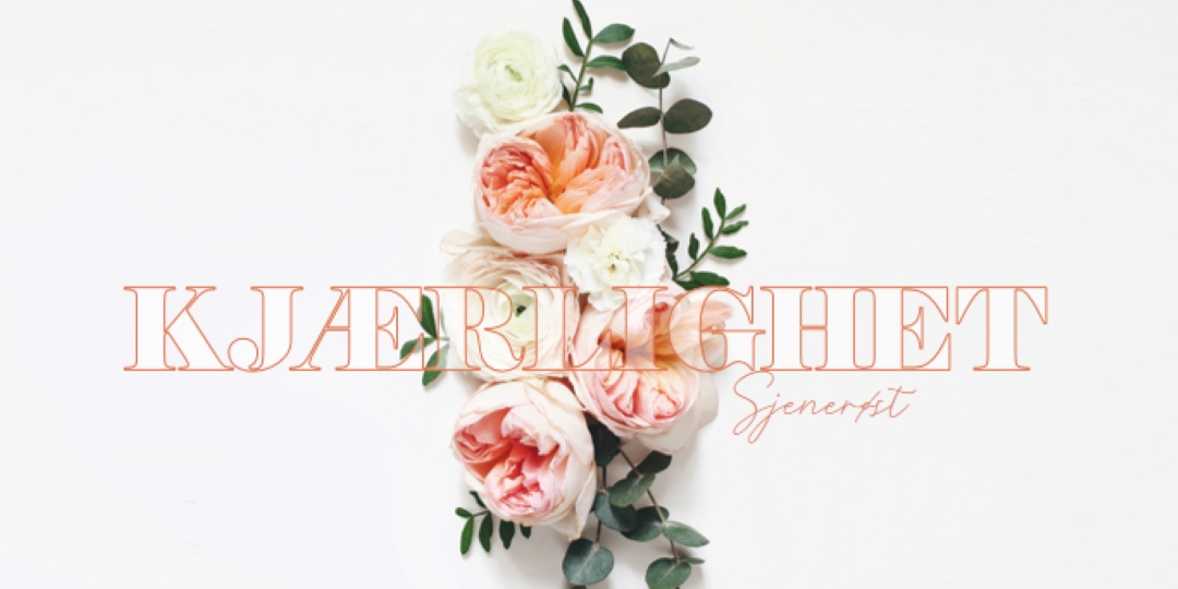 Kjærlighet sjenerøst white vintage-botanical