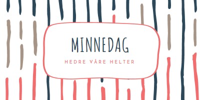 Hedre våre helter white whimsical-line