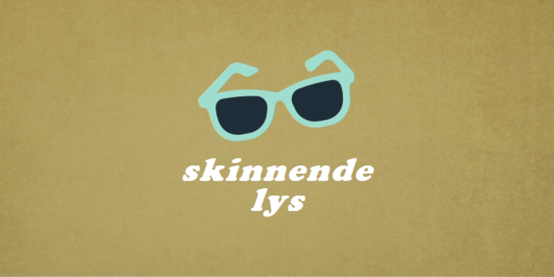 Skinnende strålende solskinn green vintage-retro