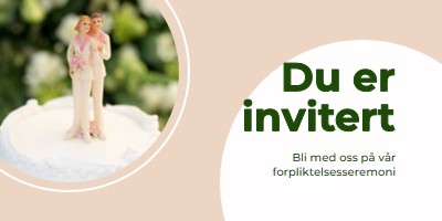 Du er invitert til å forplikte deg pink modern-simple