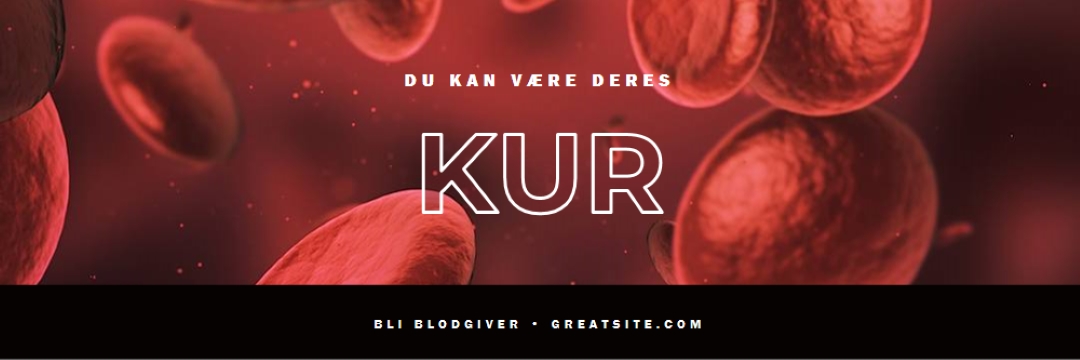 Bli bloddonor red modern-simple