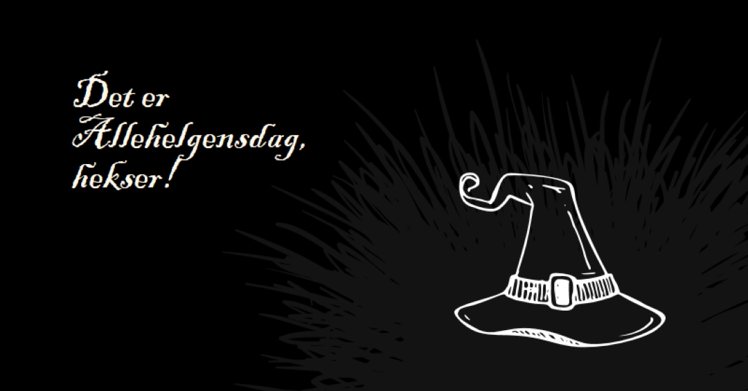 Det er Allehelgensdag black whimsical-line