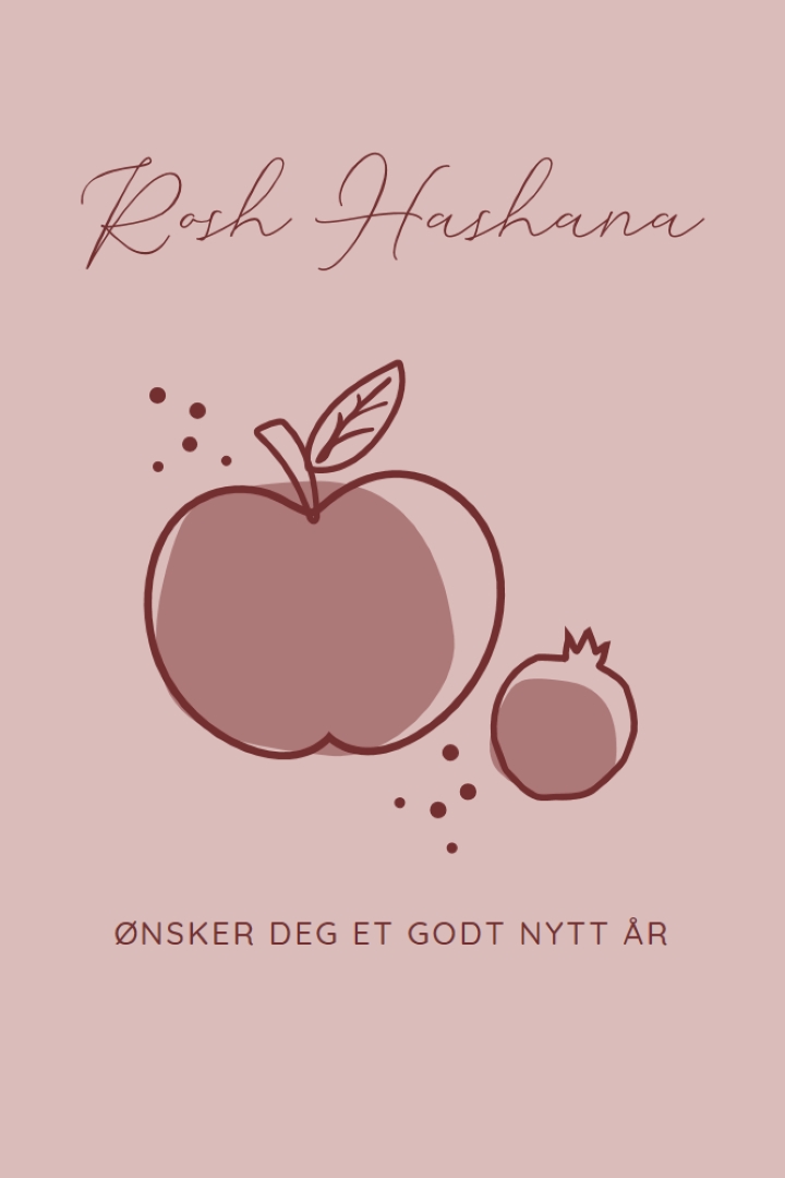 Fruktbart år pink organic-simple