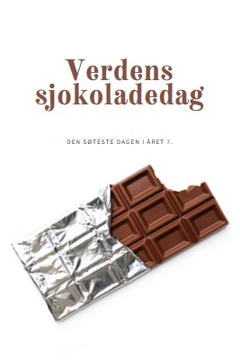 Du får meg til å smelte white modern-simple