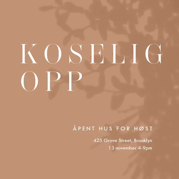 Koselig opp brown modern-simple