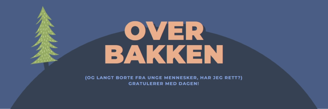 Over bakken blue modern-bold