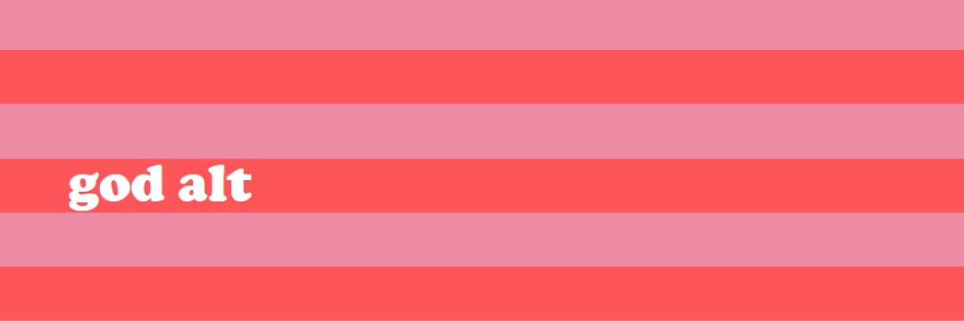 Alt er lystig pink modern-bold