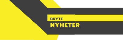 Nyheter flash yellow modern-bold